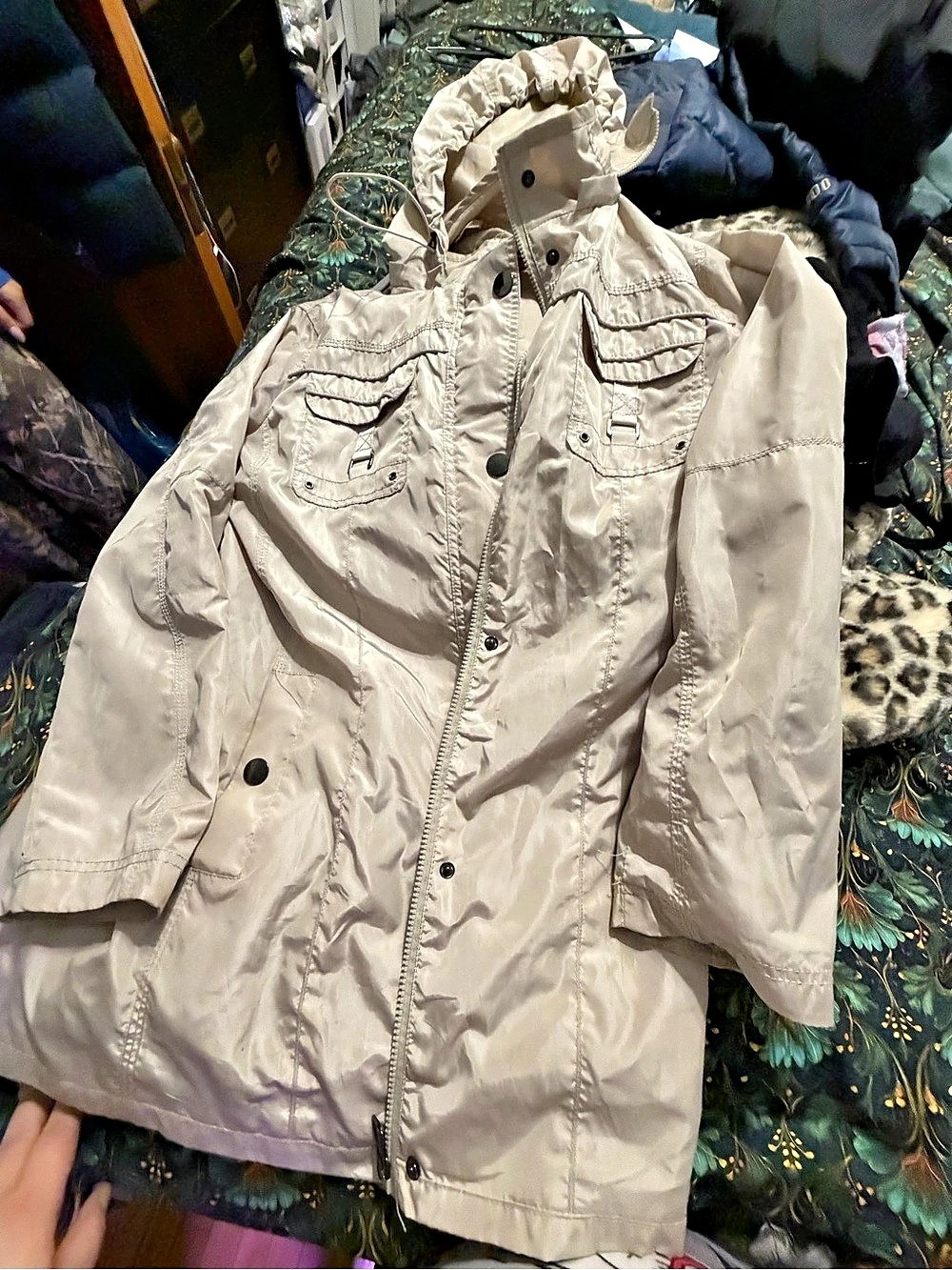 San Francisco Utility Jacket White Size Medium